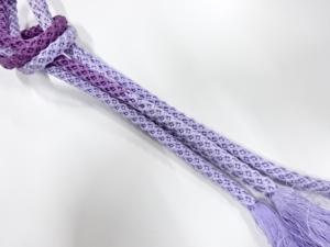 正絹　手組帯締め